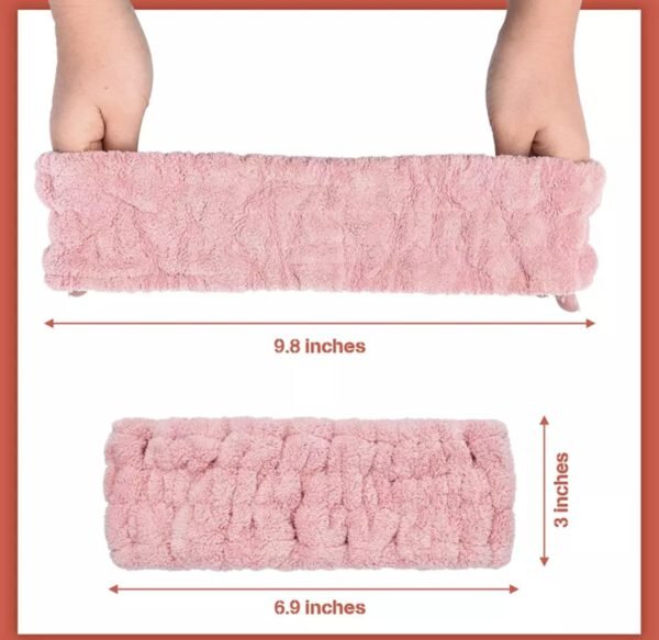 Fluffy Towel Headband - Image 2